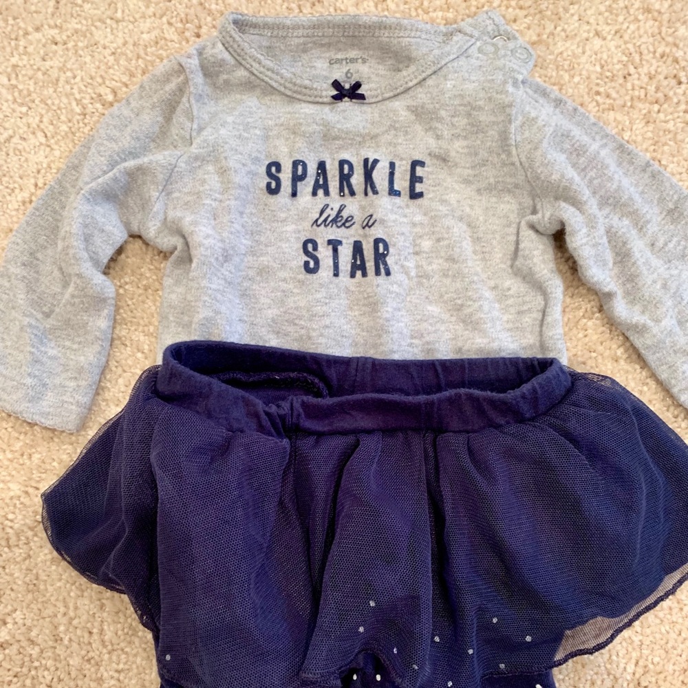 Baby girl matching set